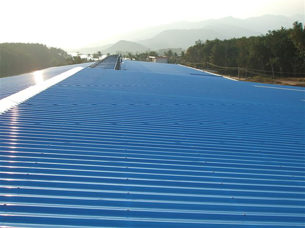 寶鋼建設鎳冶煉廠防腐板